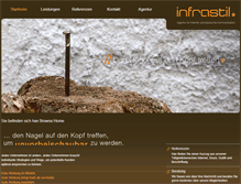 Tablet Screenshot of infrastil.com